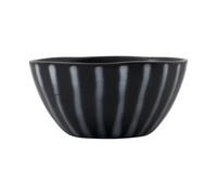 House Doctor Bol Line Ø12 cm Noir-marron