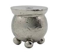 House Doctor Bougeoir Classic Ø5 cm Argent antique