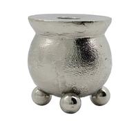 House Doctor Bougeoir Classic Ø7 cm Argent antique