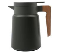 House Doctor, Carafe, 1 litre, Vert, Naturel, Acier inoxydable, Bois, Silicone, Polypropylène (PP), 135 mm