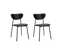 House Doctor Chaise Must avec assise 2-pack Noir
