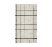 House Doctor Chemin de table Join 40x140 cm Noir-off white