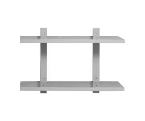 House Doctor Étagère Sheo gris 2 étages