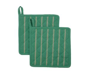 House Doctor Manique Chef 22x22 cm 2 pièces Vert