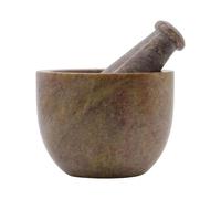 House Doctor Mortier Arb avec pilon Ø10 cm Brun