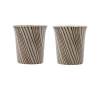 House Doctor Mug Diva 25 cl. lot de 2 Marron