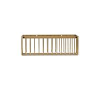 House Doctor Panier de bain en laiton brossé, longueur : 28 cm, largeur : 11 cm, hauteur : 33 cm