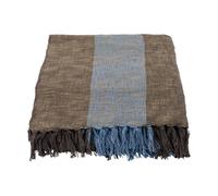 House Doctor Plaid Ponra 130x180 cm Brun-bleu clair