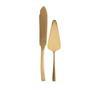 House Doctor Set à gâteaux Golden 2 pièces