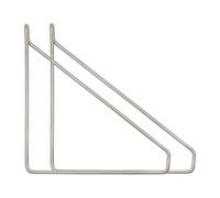 House Doctor Système de rayonnage Apart Lot de 2 Argent brossé