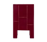 House Doctor Table d'appoint Brick Rouge