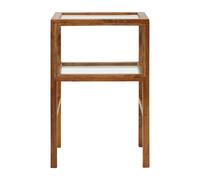 House Doctor Table d'appoint Montre 28x38 cm Marron antique