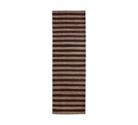 House Doctor Tapis Block brun-nature 90x300 cm