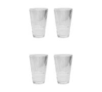 House Doctor Verres à bière Slots lot de 4 Clair