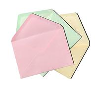 House of Card & Paper Carte à bord droit et enveloppe c6 Assorted Colours (Pack of 50)