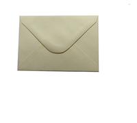 House of Card & Paper Carte à bord droit et enveloppe c6 Cream/Ivory (Pack of 25)