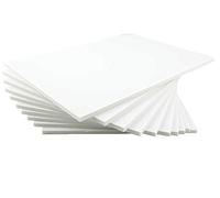 House of Card & Paper Lot de 10 feuilles de carton mousse Blanc Format A2 420 x 594 x 5 mm