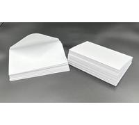 House of Card & Paper Lot de 50 cartes pré-pliées A5 250 g/m² et enveloppes C5 assorties