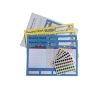 House Of Card & Papier Tableau De Récompense Avec 225feuille En Forme D'étoile Stickers Lot De 4
