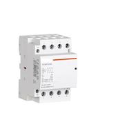 Household AC Modular Contactor 380v Three Phase 4P 63A 4NO Coil Din Rail Type EKMF-6340-230 CZAOINCU