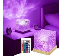 HOUSN Aurore Projecteur Ciel Etoile Galaxy,Lampe Aurore Boréale LED avec Télécommande,16 Couleurs et Effets Rotatifs, Veilleuse pour Chambre à Coucher,Enfants et Salon