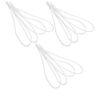 Housoutil 12 Pièces Mèche de Lampe en Coton Rond 20cm X 3mm pour Fabrication de Bougies DIY Combustion Propre et Flamme Stable pour Décoration Maison