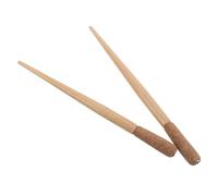 Housoutil 2 Pièces Porte Plume de Calligraphie Vintage en Bois Prise | Style Européen Rétro, Manche Khaki Grip en Liège Confortable, Accessoires de Plume pour Dessin Artistique