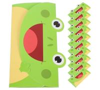 Housoutil 20 Pièces Cartes de Vœux Grenouille en Papier Vert, Format Portable Intérieur Vierge, pour Anniversaires et Pendaisons de Crémaillère