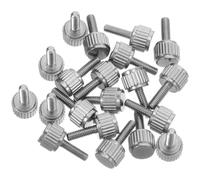 Housoutil 20 Pièces Vis de Blocage D’étrier, Vis Moletées pour Outils, Acier Inoxydable Argenté, Prise Améliorée, Résistance à L’abrasion, pour Outils de Mesure et Calipers, Instruments,