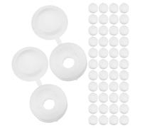 Housoutil 260 Pièces Cache-vis Blanc Cache-trous de Vis en Plastique PP pour Vis Autotaraudeuses Installation Rapide Couverture Lisse Antidérapante pour Meubles et Projets de Fixation