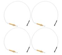 Housoutil 4 Pièces Kit Allumeur en Céramique Fil pour Chaudière à Gaz et Chauffage, Hauteur Réglable, Accessoire de Remplacement pour Brûleur et Four Électrique Couleur Aléatoire
