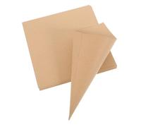 Housoutil 50 Cônes de Confettis en Papier Khaki pour Mariage Vintage, Décoration de Table Ruban Adhésif Double Face, Lot de 50 Pièces pour Fête et DIY