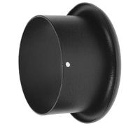 Housoutil Acier Inoxydable Support de Sèche-cheveux Noir Rotatif | Base Large Antidérapante, Support Stable, Changement Rapide D’outil, Limite L’encombrement du Plan de Travail