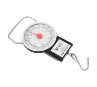Housoutil Balance Suspendue Portable 32kg Crochet, Dynamomètre Précis en Plastique et Métal, pour Peser Bagages et Petits Animaux en Camping la Maison