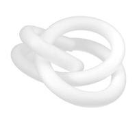 Housoutil Bande de Remplissage en Mousse Epe Flexible et Solide, Joint de Calfeutrage Blanc pour Décoration et Arrangements Floraux de Mariage, Structure Solide Adaptée aux Artisans