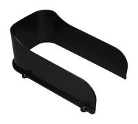 Housoutil Cache de Sonnette en Plastique Noir Cache pour Sonnette Extérieur Découpe Précise Résistant aux Intempéries et Dispositif de Contrôle D’accès Usage Extérieur