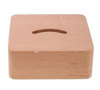 Housoutil Chausse-Pied en Bois Base de Rangement Support Fonctionnel pour Entrée ou Couloir Dimensions 9 X 9 X 3,5 CM pour Usage Domestique