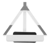 Housoutil Chevalet de Table Magnétique Blanc pour Tableau Effaçable à Sec 60x40cm et Moins, Support Réglable en Abs Léger avec Angle Ajustable pour Bureau et Présentation