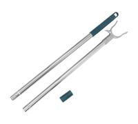 Housoutil Clothes Rail en Acier Inoxydable, Tringle D’Extension 94cm à Longueur Réglable, Crochet à Fourche, pour Dressing et Séchoir à Linge Plusieurs Styles