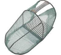 Housoutil Cueille-Fruits pour Myrtilles en Acier Inoxydable avec Panier Intégré, Outil Compact et Ergonomique pour Jardin, Facile à Utiliser sans Se Pencher