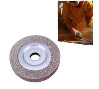 Housoutil Disque de Ponçage à Rabat en Alumine pour Plastiques et Métaux Non Ferreux, Meule Abrasive Robuste pour Chanfreinage et Enlèvement de Matière