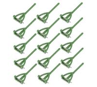 Housoutil Épingles à Boutonnière en Plastique Forme Triangulaire T Lot de 100 set de Pièces Vertes Accessoires DIY pour Broche de Poitrine et Ornement Mariage Épingles Sûreté pour