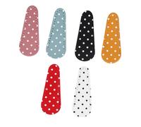 Housoutil Fourreaux en Cuir Lot de 6 pour Ciseaux de Couture, Finition Soignée, Protection Adaptée aux Ciseaux Broderie Couleur Aléatoire