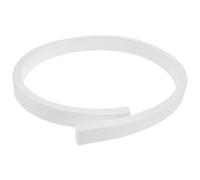 Housoutil Joint D'étanchéité en Silicone Carré Beige Résistant Haute et Basse Température pour Porte et Fenêtre, Insert Isolant pour Usage Domestique et Industriel