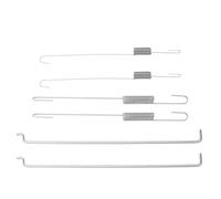 Housoutil Kit de 2 Ressorts de Rappel en Fer Argenté pour Tige de Commande de Vitesse Moteur Essence Générateur, de Bruit et Régulation Précise Vitesse