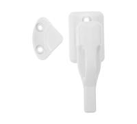 Housoutil Loquet de Trappe de Bateau en Nylon Blanc, Installation Simple et Polyvalente pour Trappe de Coffre et Meuble, pour Usage Extérieur et Voyages en Bateau