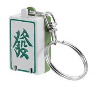 Housoutil Mini Coupe-Ongles Pliable Mahjong avec Porte-Clés Acier Inoxydable Compact et Portable Étui à Rabat Protecteur Outil de Manucure pour Voyage et Usage Quotidien