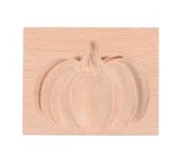 Housoutil Moule à Biscuits Citrouille en Bois 3d Tampon Embossé Antiadhésif pour Pâtisseries, pour Thanksgiving et Loisirs Créatifs Cuisine
