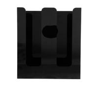 Housoutil Organisateur de Tasses de Bureau Acrylique Noir à Double | Gobelets en Papier et Couvercles, Design Créatif, Usage Cafés et Anniversaires, Style Unique
