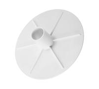 Housoutil Plaque de Recouvrement de L'écumoire de Piscine S20 en ABS Blanc | Compatible Aspirateur et Skimmer Enterré, Rapide, Sûre, Instructions Fournies